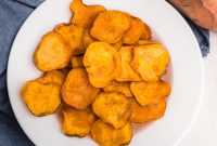 Irresistible Air Fryer Sweet Potato Chips