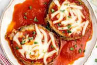 Air Fried Eggplant Parmesan