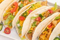 Crispy Air Fryer Chicken Street Tacos