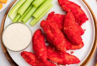 Crispy Air Fried Flamin Hot Cheetos Chicken