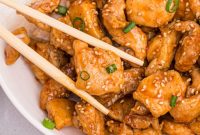 Crispy Air Fryer General Tso’s Chicken
