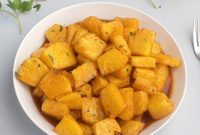 Air Fried Honey BBQ Pineapple