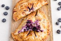 Crispy Air Fried Blueberry Pockets