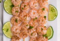 Easy Air Fryer Shrimp Skewers