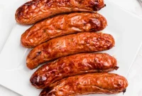 Crispy Air Fryer Chicken Sausage