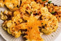 Crispy Air Fryer Cauliflower Steaks