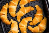 Golden Fluffy Air Fryer Crescent Rolls