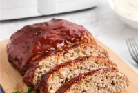 Easy Air Fryer Turkey Meatloaf