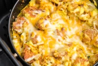 Crispy Air Fryer Breakfast Bowl