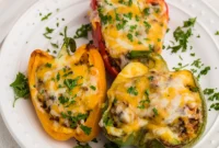 Effortless Air Fryer Stuffed Peppers