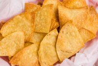 Homemade Air Fryer Tortilla Chips