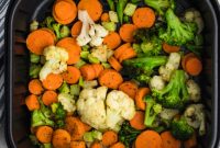 Crispy Air Fried Frozen Vegetables