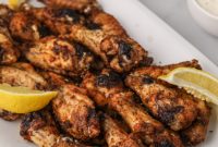 Zesty Air-Fried Lemon Pepper Wings