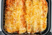 Easy Air Fryer Enchiladas