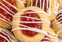 Quick Air Fryer Thumbprint Cookies