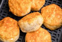 Fluffy Air Fryer Biscuits