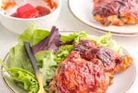 Perfect Air Fryer BBQ Chicken Thighs