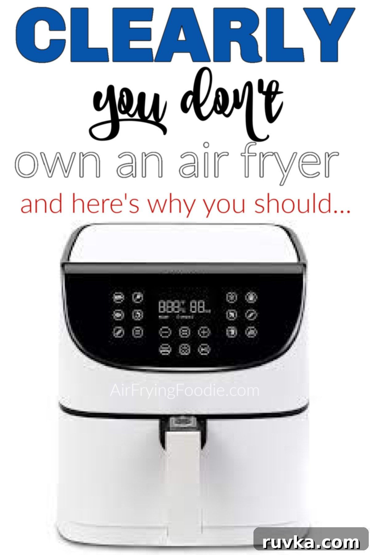 Your Kitchen Deserves An Air Fryer 2 Clearly You Don't Own An Air Fryer: Discover the benefits of this versatile kitchen appliance for healthier, faster meals.