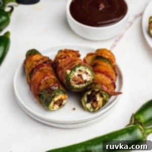 Perfect Air Fryer Texas Twinkies 10 Bacon wrapped jalapenos stuffed with brisket and cream cheese