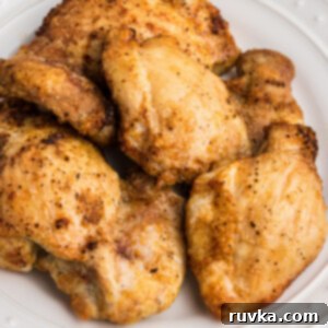 Air Frying Made Simple 23 Juicy, crispy Air Fryer Chicken Thighs.