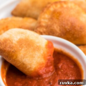 Air Frying Made Simple 8 Crispy homemade pizza rolls, ready to serve.
