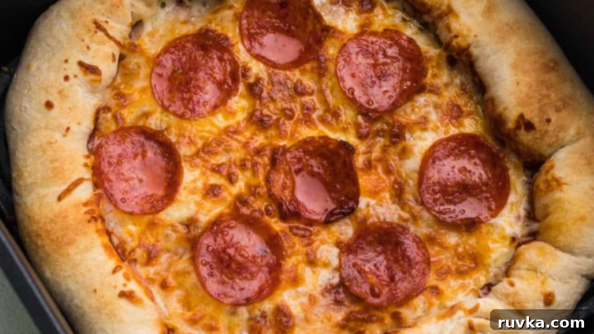 15 Foolproof Air Fryer Recipes 16 pizzamade in the air fryer basket - ready to serve.