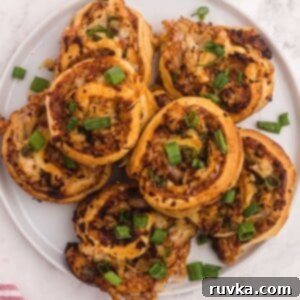 Crispy Air Fryer Chicken Bites 12 Golden bbq bites with chicken, mozzarella cheese, and topped with green onions.