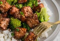 Air Fryer Teriyaki Salmon Poppers