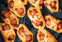 Air Fryer Bacon Wrapped Sausage Rolls